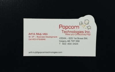 Special Shape Business Card