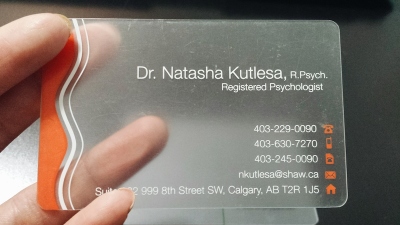unique calgary business card designs