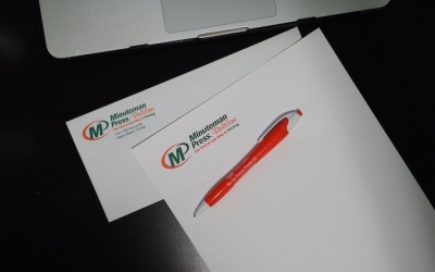 Minuteman Press Beltline Letterhead