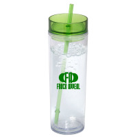 calgary promotional straw water bottle