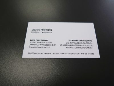 Plastic Business Cards