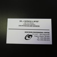 Offset Business Card