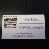 Offset Business Card