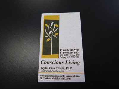 Offset Business Card