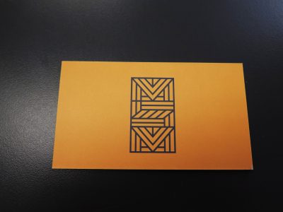 Embossed Business Card