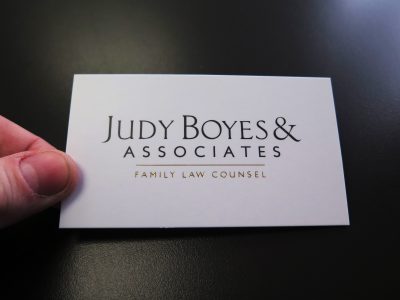 Foil Business Card