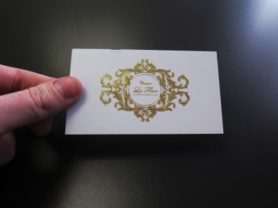 Foil Business Card