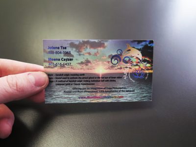 Foil Business Card