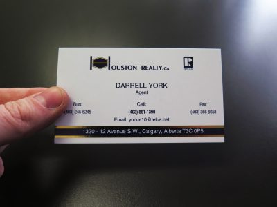 Foil Business Card
