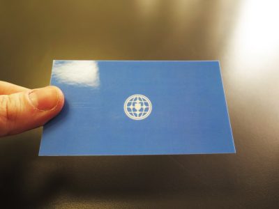 Laminated Business Card