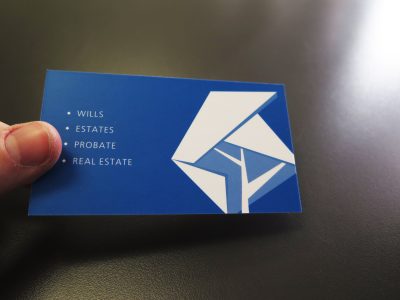 Laminated Business Card