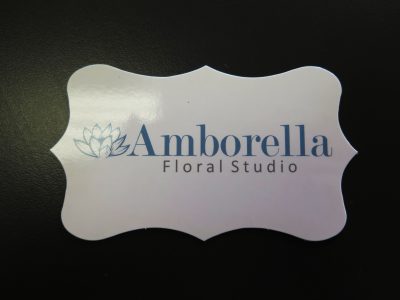 Die-Cut Business Card