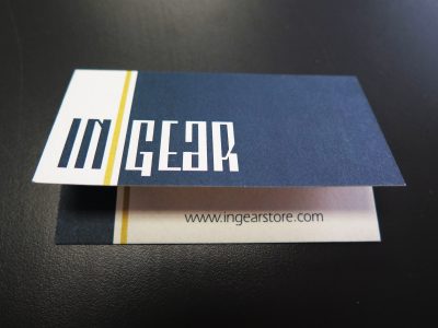 Die-Cut Business Card