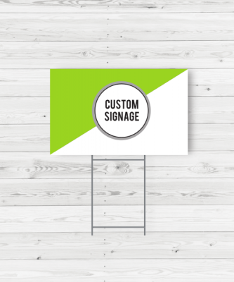 Stake Signs to Draw Attention to your Business or Event