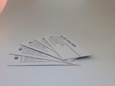 Minuteman Press does Silk Laminated Business Cards