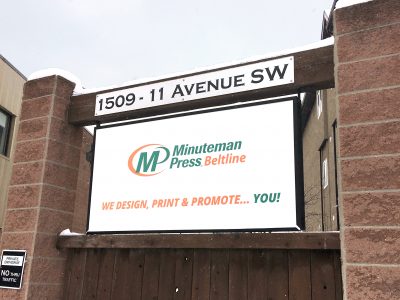 Backlit Sign