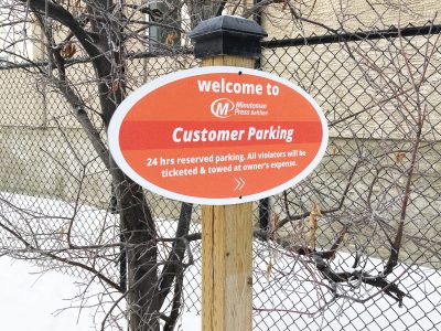 Directional Sign