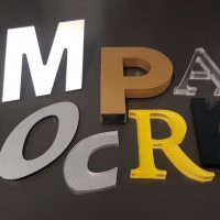 CnC Routed Letters