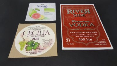 Assorted Stickers and Labels