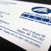 Raised Ink Business Card