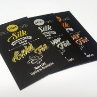 16pt Silk Laminated Cards with Foil