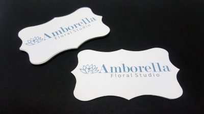 Die-Cut Business Cards
