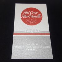 14pt Pearl Metallic Business Card