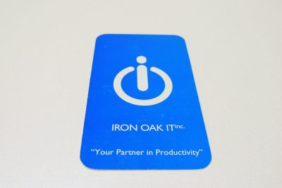 Die-Cut Business Card