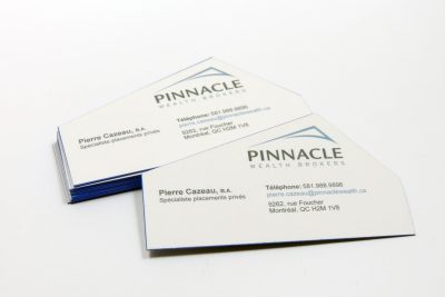 Die-Cut Business Cards