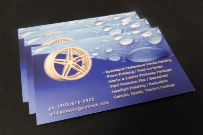 Spot UV Business Card