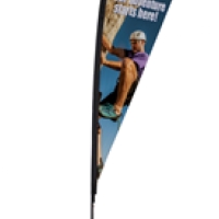 Tear Drop Banner