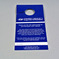 Door Hanger Sample