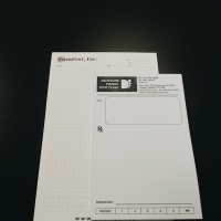 Branded Notepad and Prescription Pad