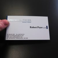 Foil Business Card