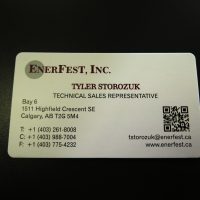 Digital Business Card with Rounded Corners