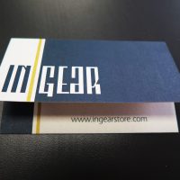 Die-Cut Business Card