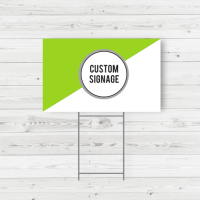Stake Signs to Draw Attention to your Business or Event