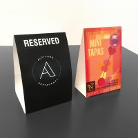 Table Tent Display