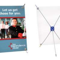 X-Banner Table Top Display