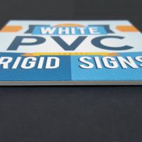 3mm White PVC Rigid Sign