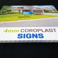 4mm Coroplast Sign