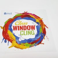8mil Clear Window Cling