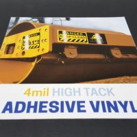 4mil High Tack Adhesive Vinyl