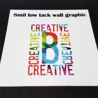8mil Low Tack Wall Graphic