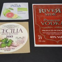Assorted Stickers and Labels