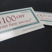 Gloss Laminated Business Cards