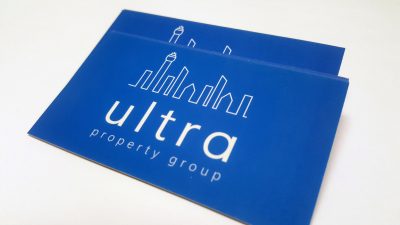 Silk Laminated Business Cards