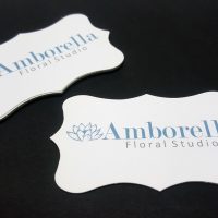Die-Cut Business Cards