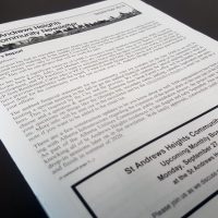 Saddle Stitched Newsletter Printing